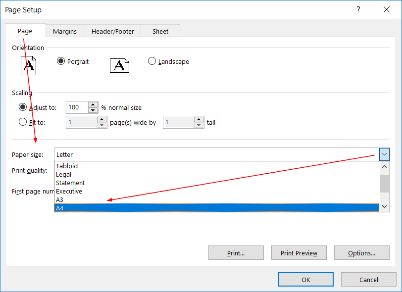 Cách in full khổ giấy A4 trong Excel: Hướng dẫn chi tiết từng bước